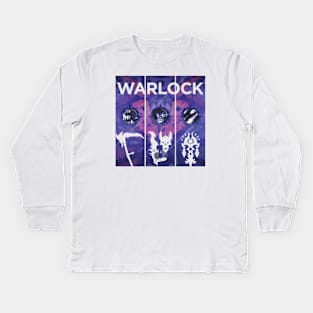 Warlock - Specialization & Artifact Weapon Kids Long Sleeve T-Shirt